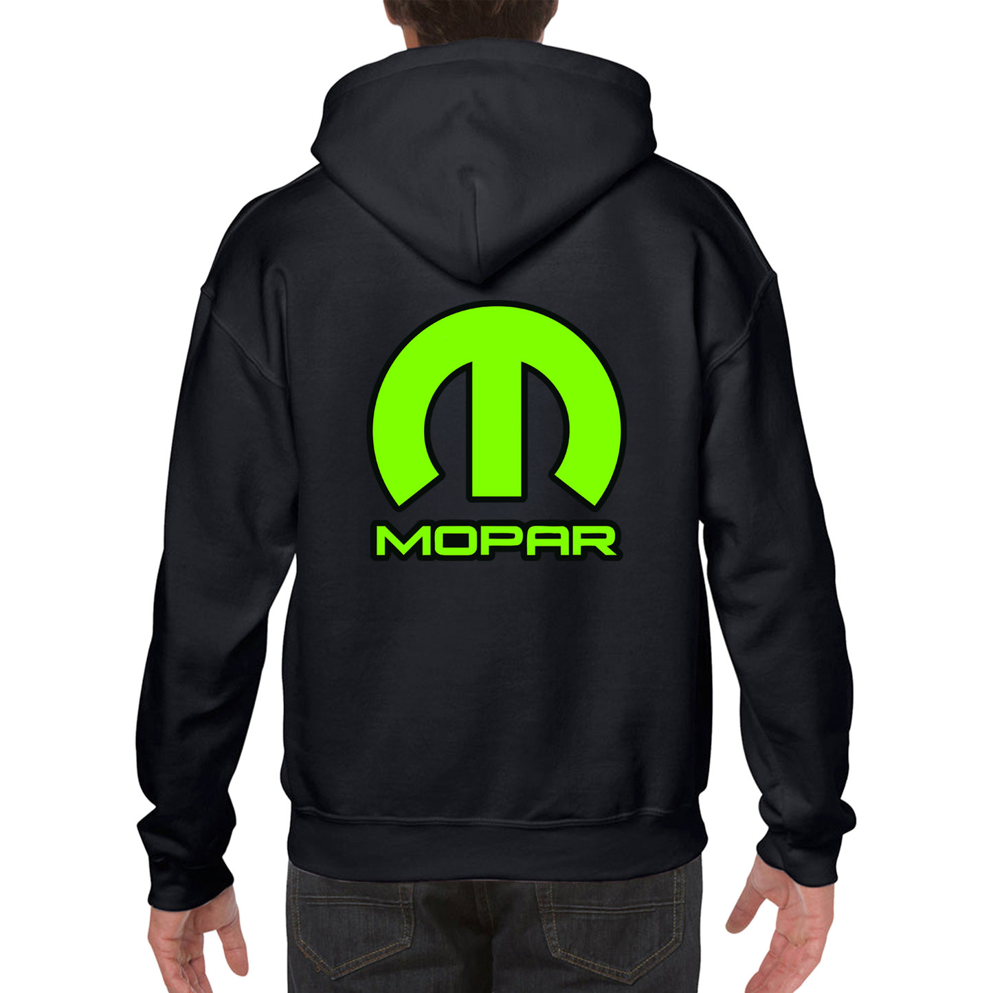 Moparian Green Logo Hoodie