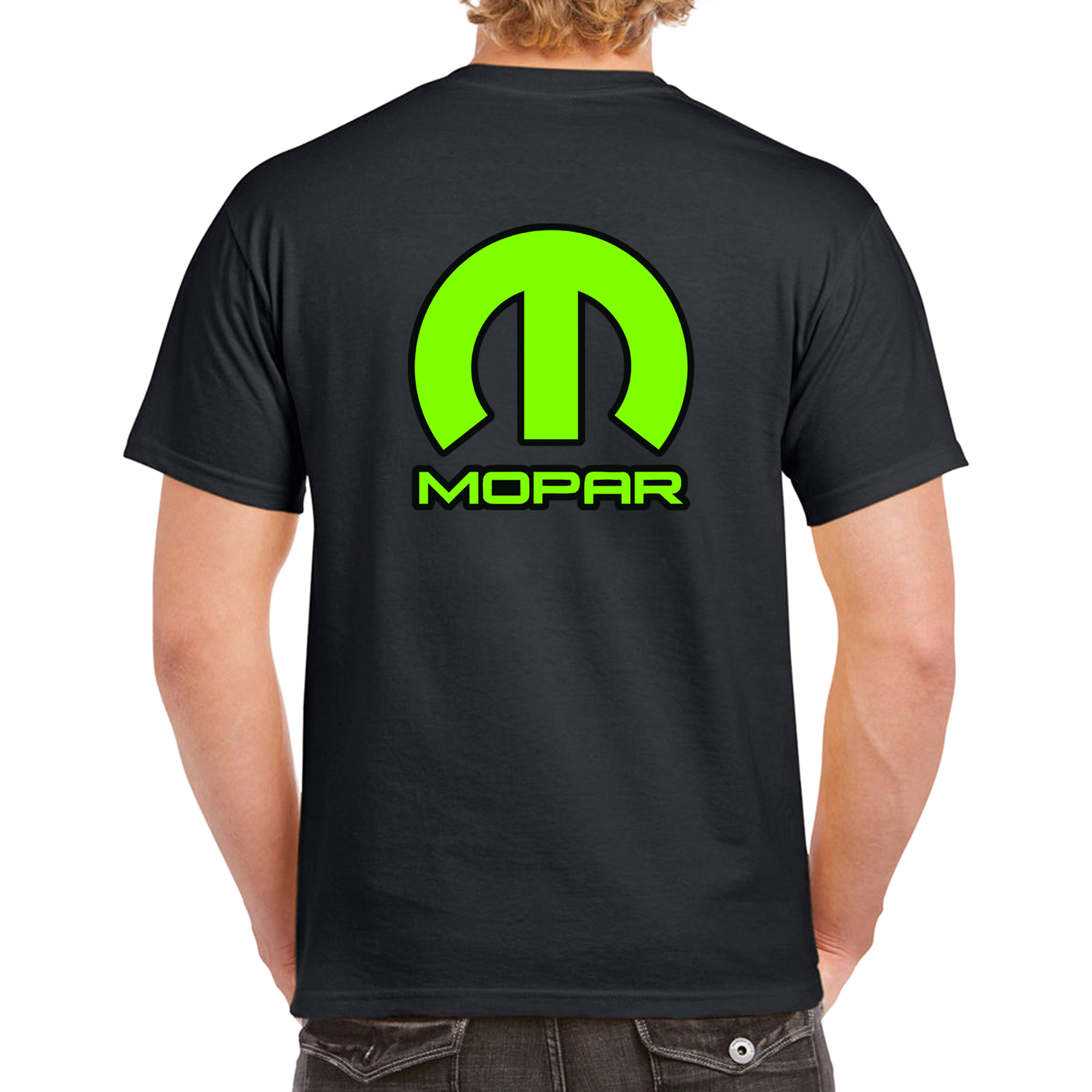 Moparian Green Logo Tee - Mens