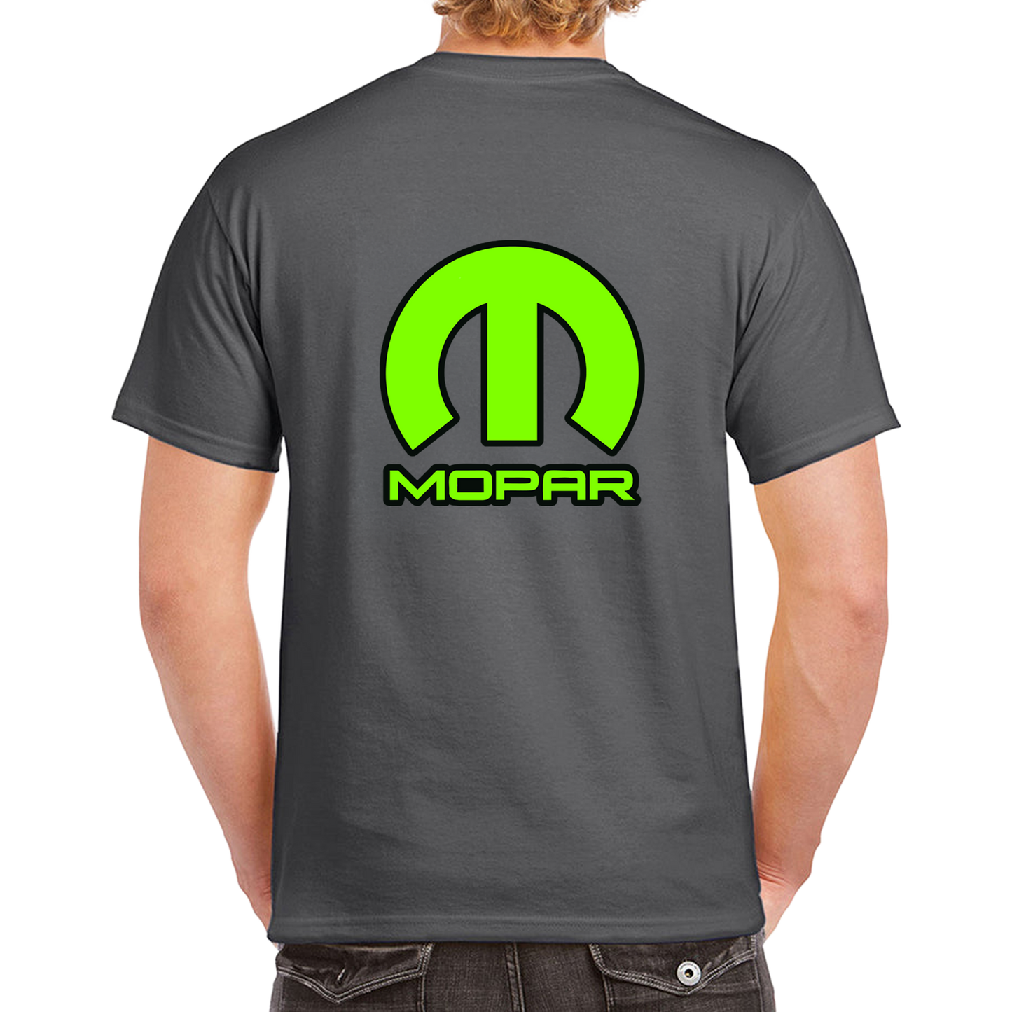 Moparian Green Logo Tee - Mens
