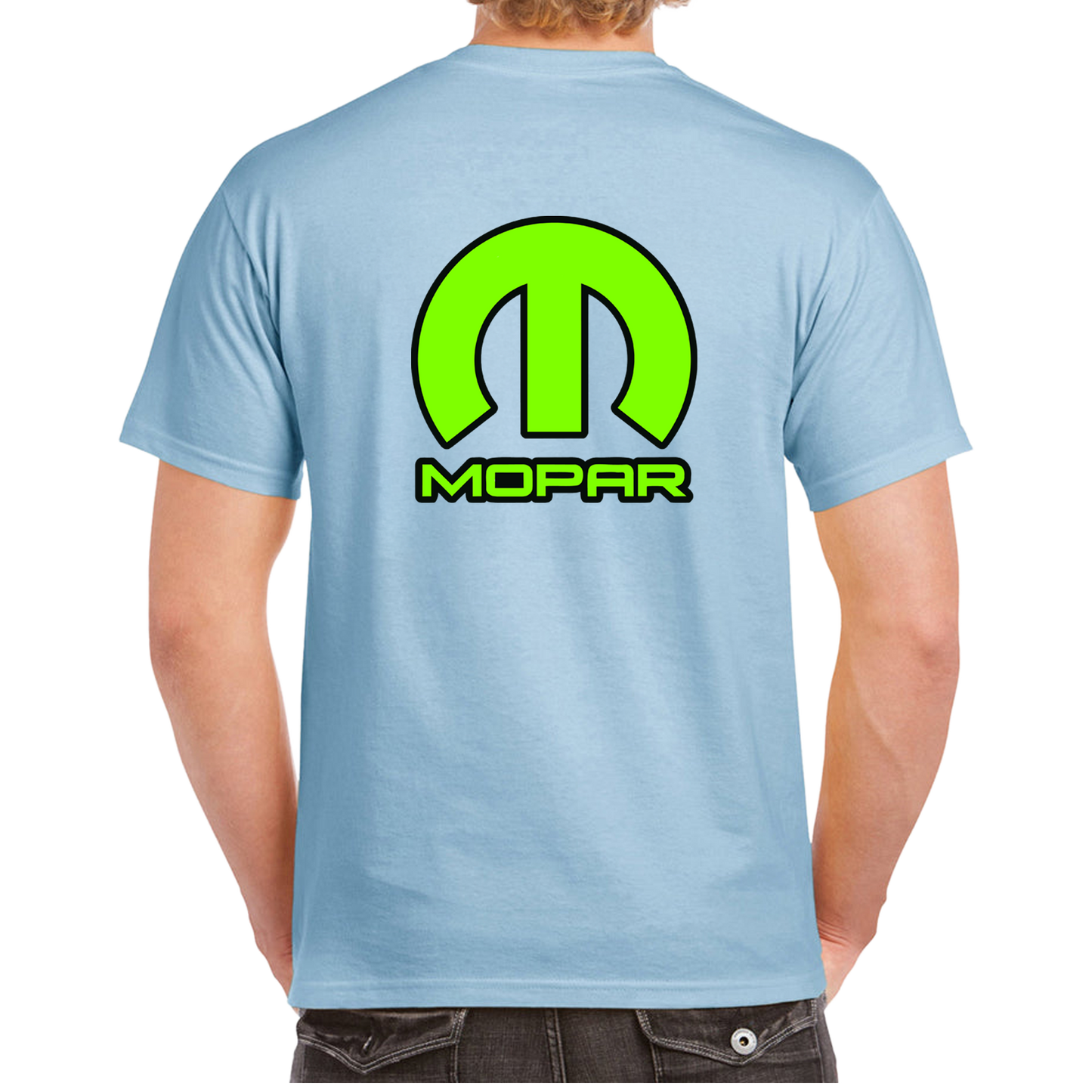 Moparian Green Logo Tee - Mens