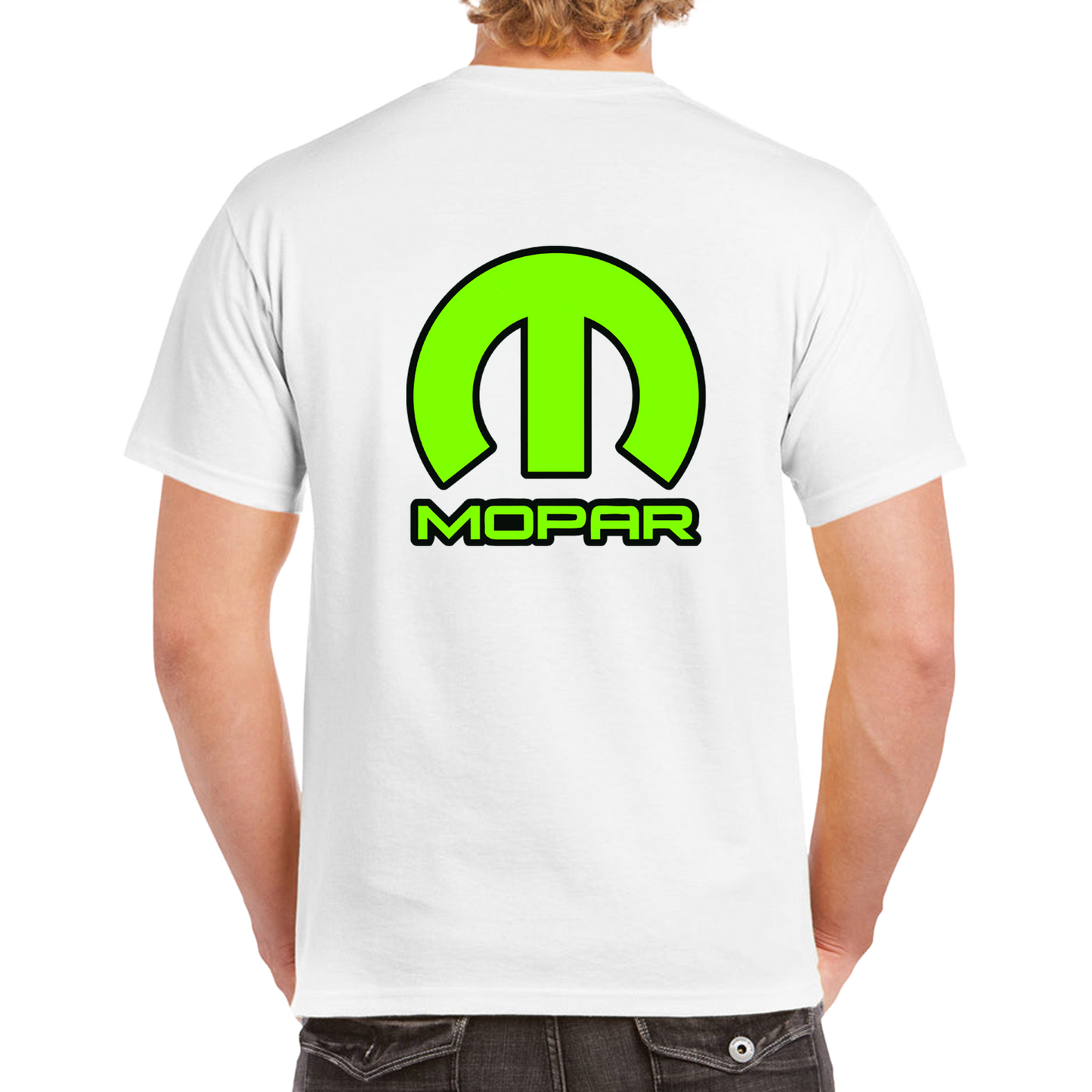 Moparian Green Logo Tee - Mens