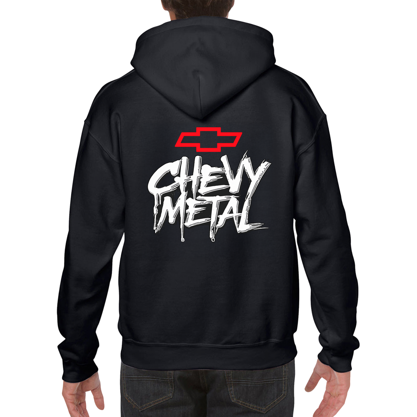 Chevy Metal - Men's Hoodie