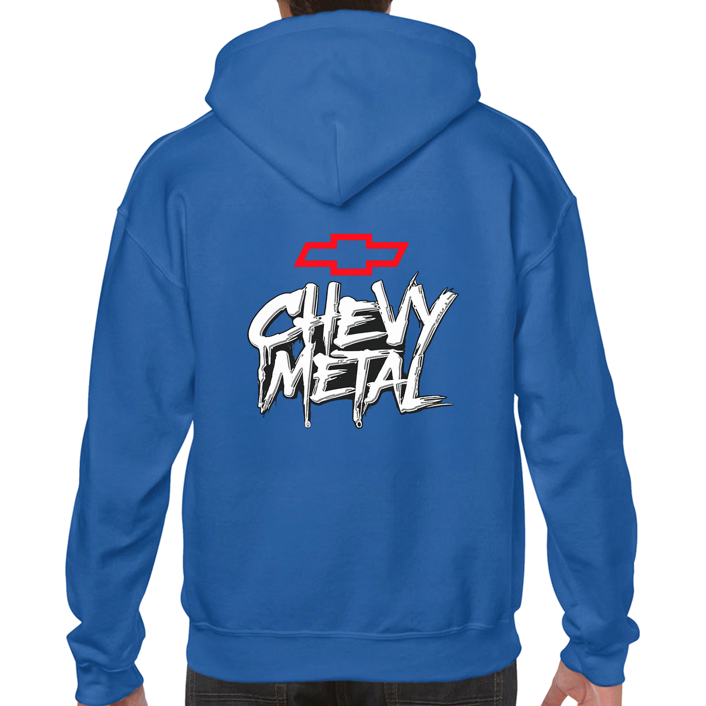 Chevy Metal - Men's Hoodie