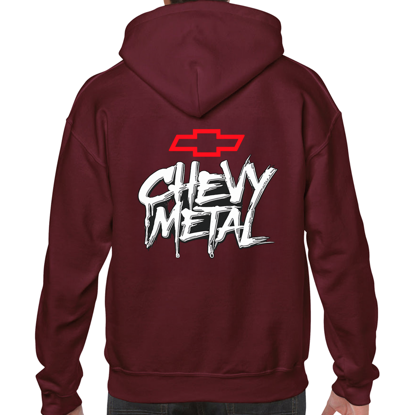 Chevy Metal - Men's Hoodie