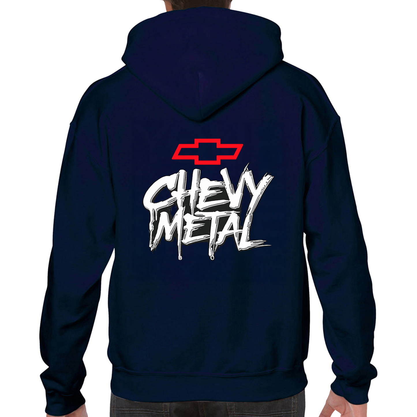 Chevy Metal - Men's Hoodie