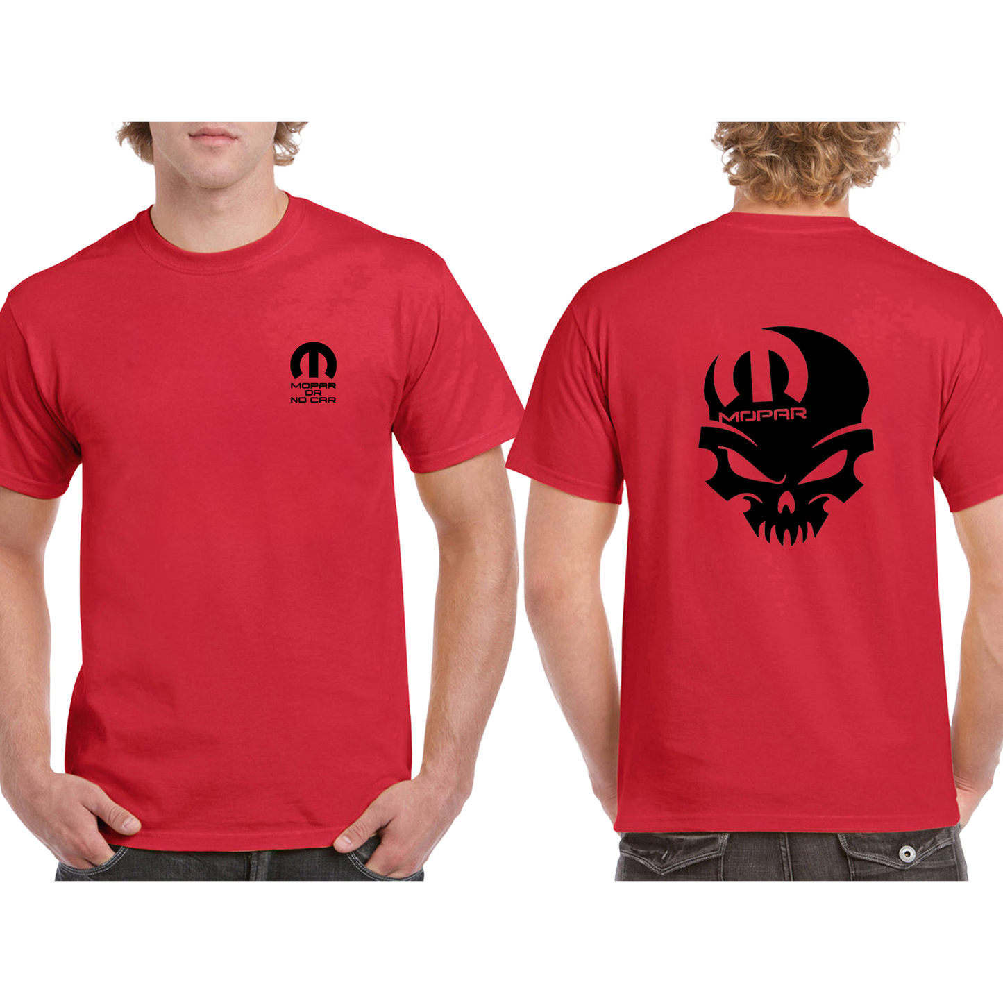Mopar or No Car – Hardcore Skull Tee