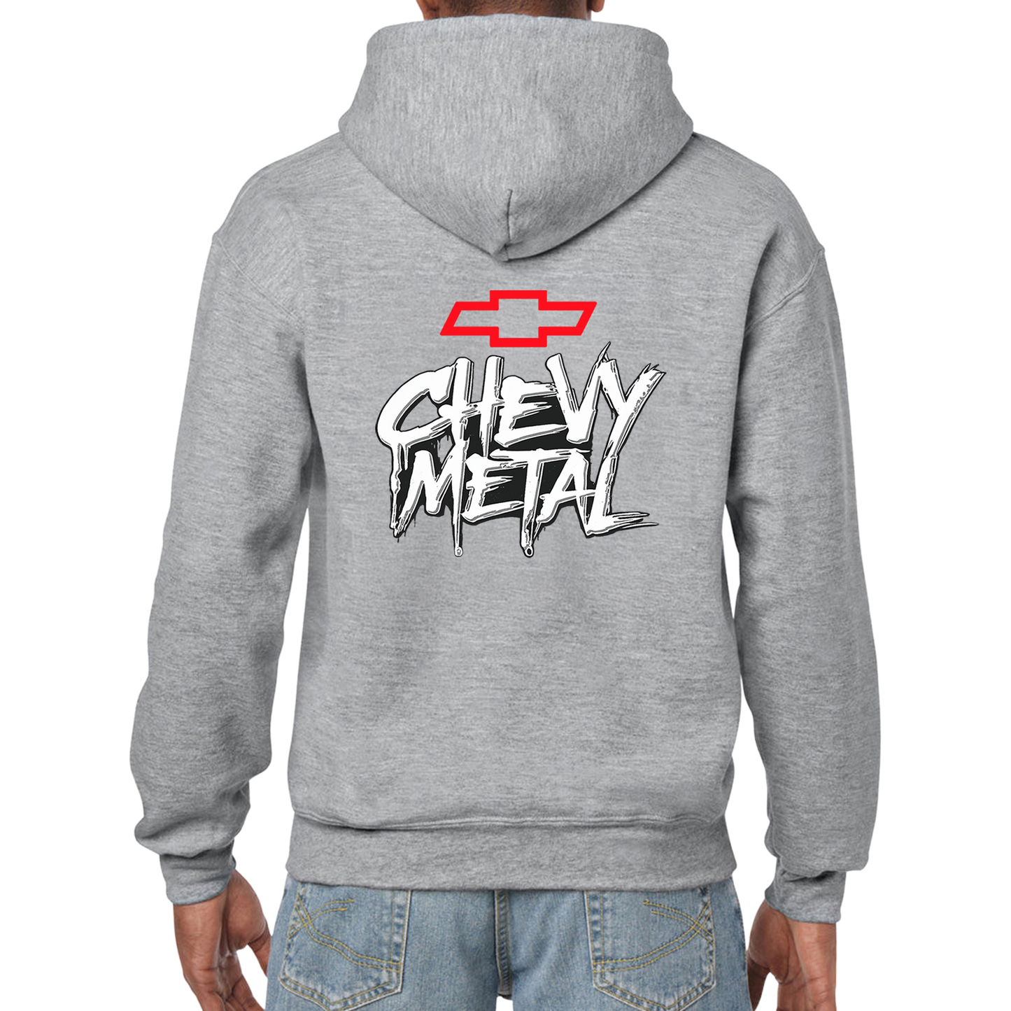 Chevy Metal - Men's Hoodie
