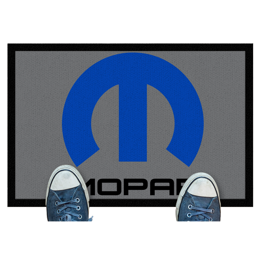 Mopar Logo Door Mat - 3 Color Options
