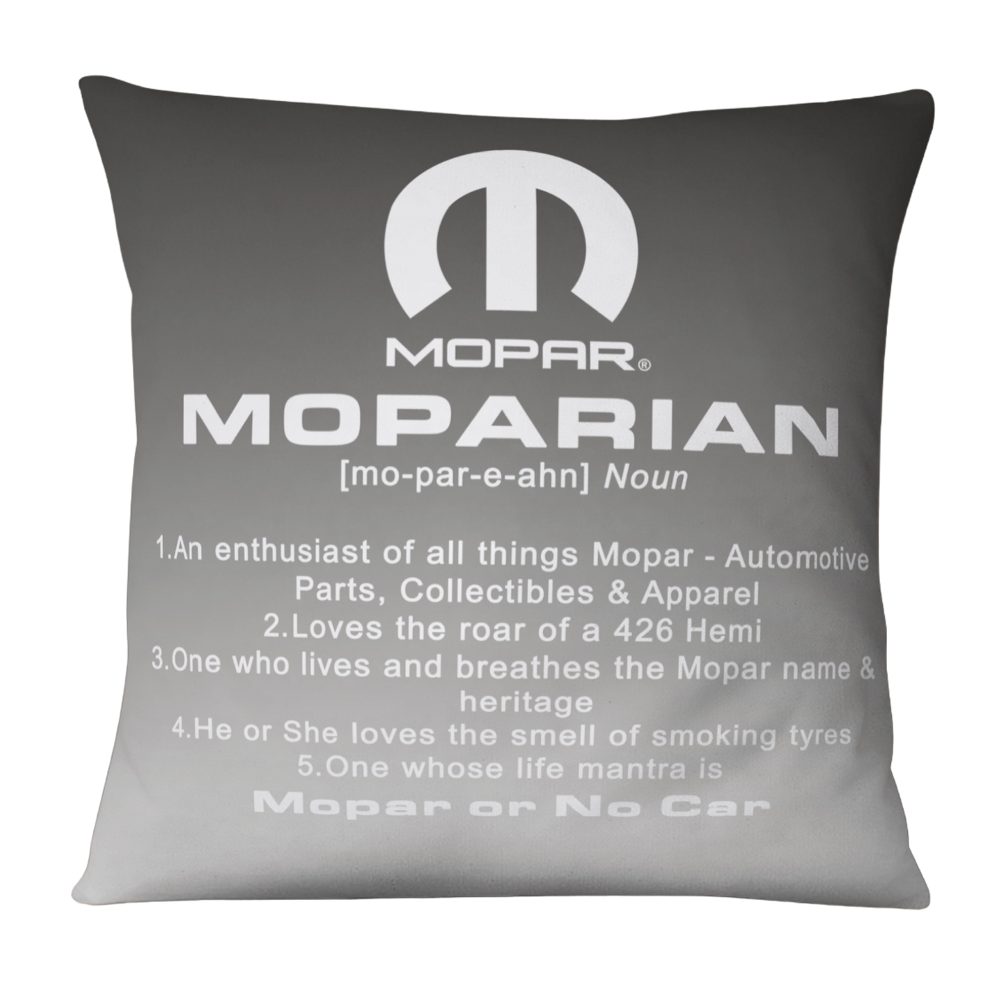 Moparian Definition Cushion - Two Color Options