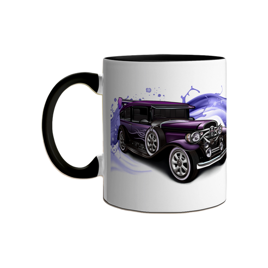 Purple Hot Rod Mug