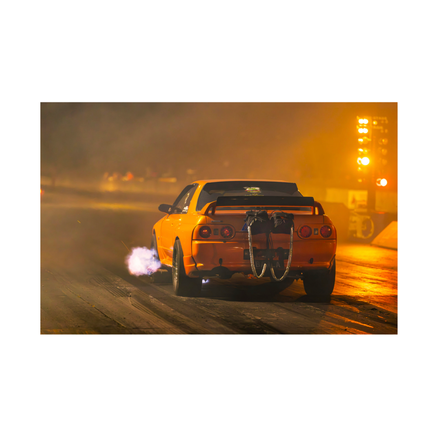 Nissan Skyline R32 Drag Racing Wall Art Print - Canvas, Framed Print or Posters (Copy)