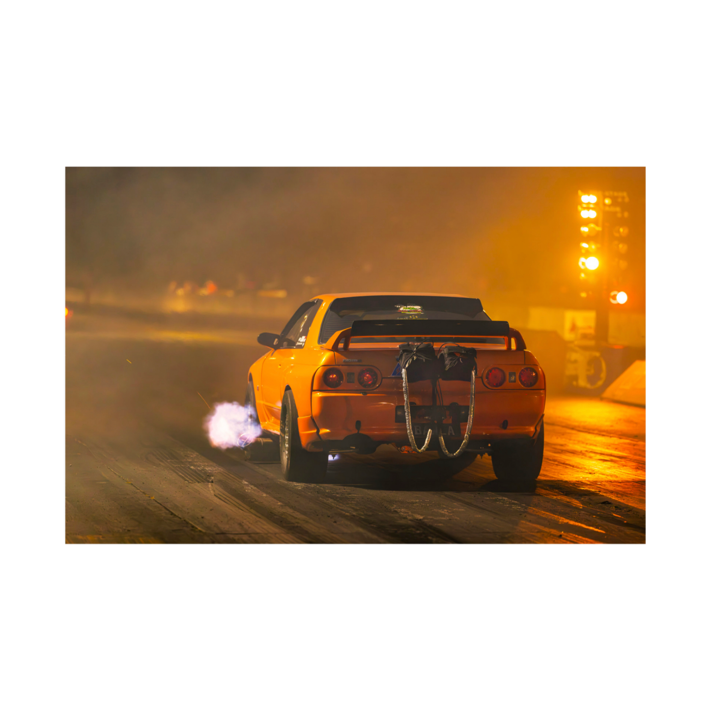 Nissan Skyline R32 Drag Racing Wall Art Print - Canvas, Framed Print or Posters (Copy)