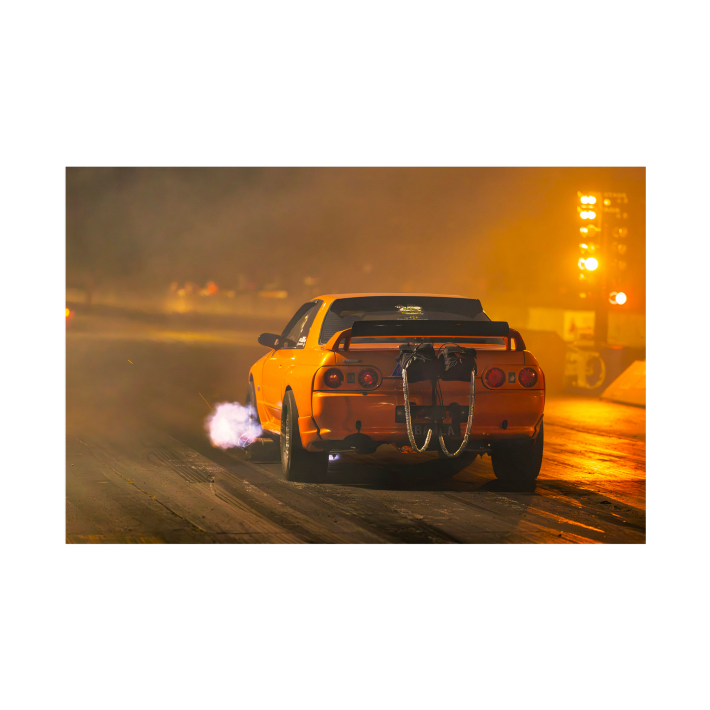 Nissan Skyline R32 Drag Racing Wall Art Print - Canvas, Framed Print or Posters (Copy)