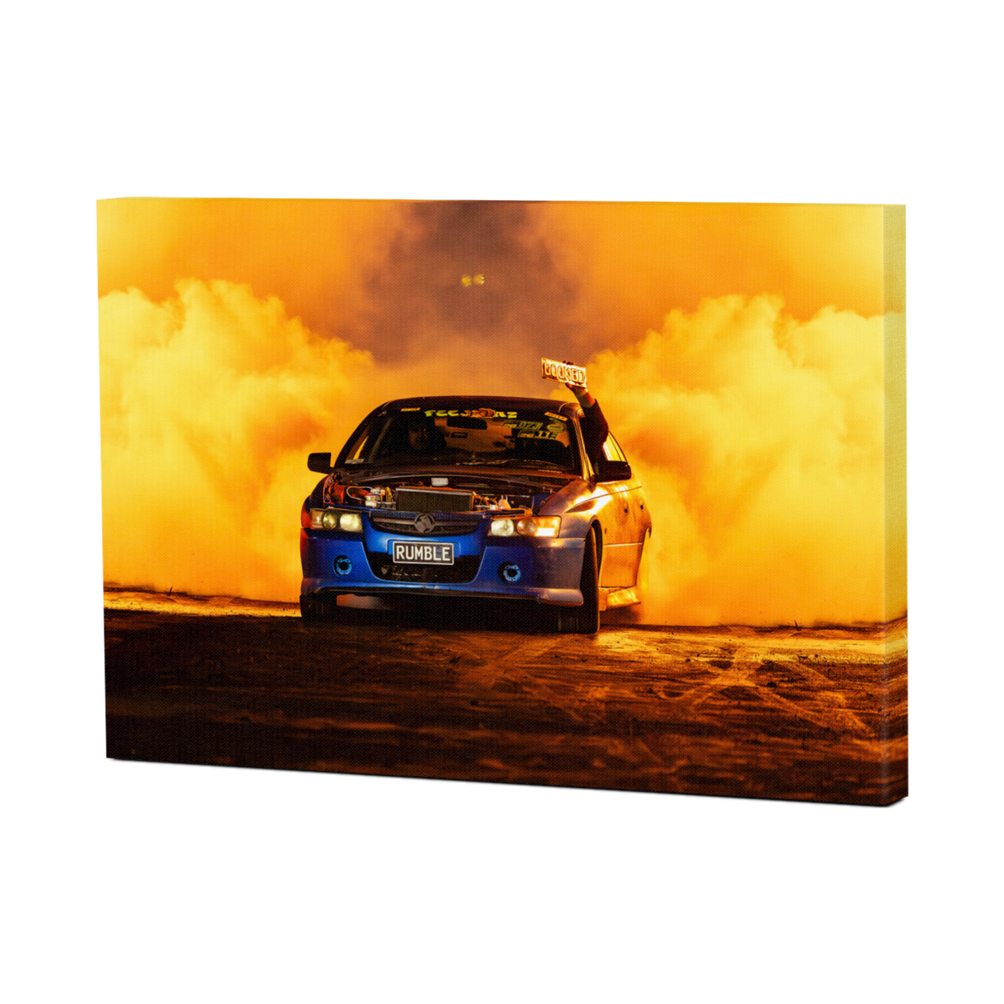 Holden Burnout Automotive Wall Art Print- Canvas, Framed Print or Posters