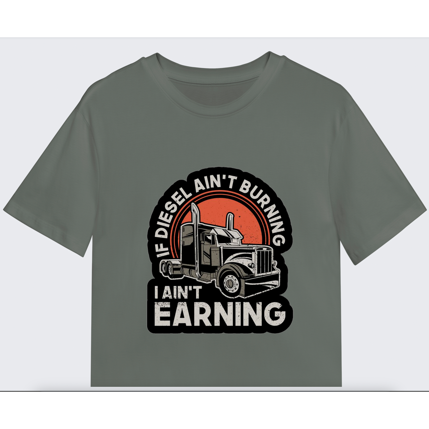 Men's If It Ain't Burning Tee Shirt - Front