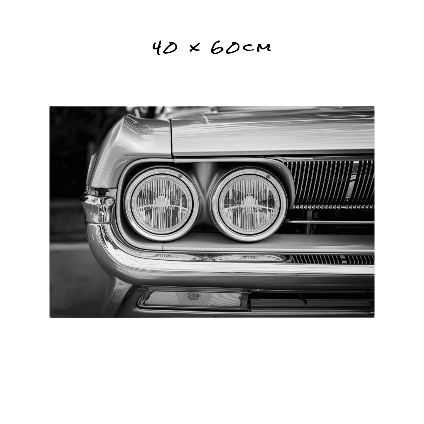 Chrome & Shadows - 5 Sizes
