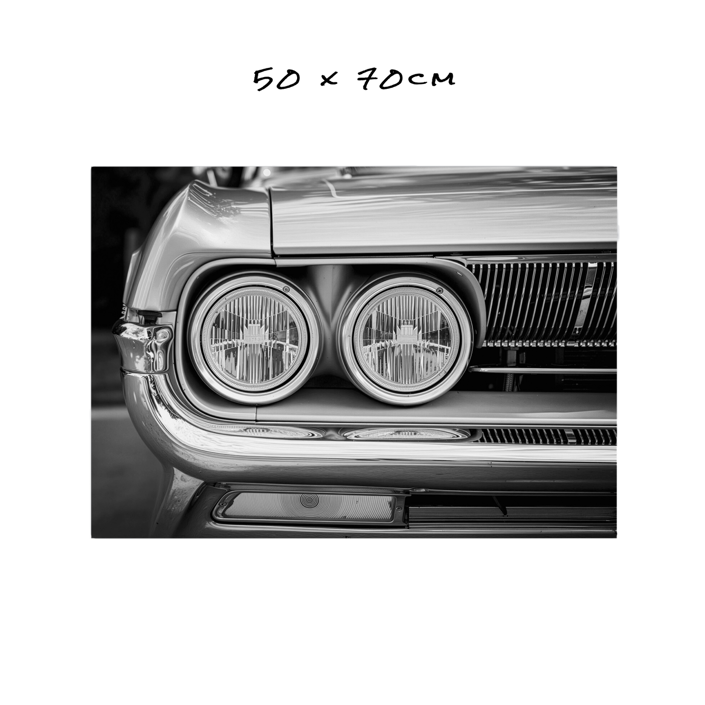 Chrome & Shadows - 5 Sizes