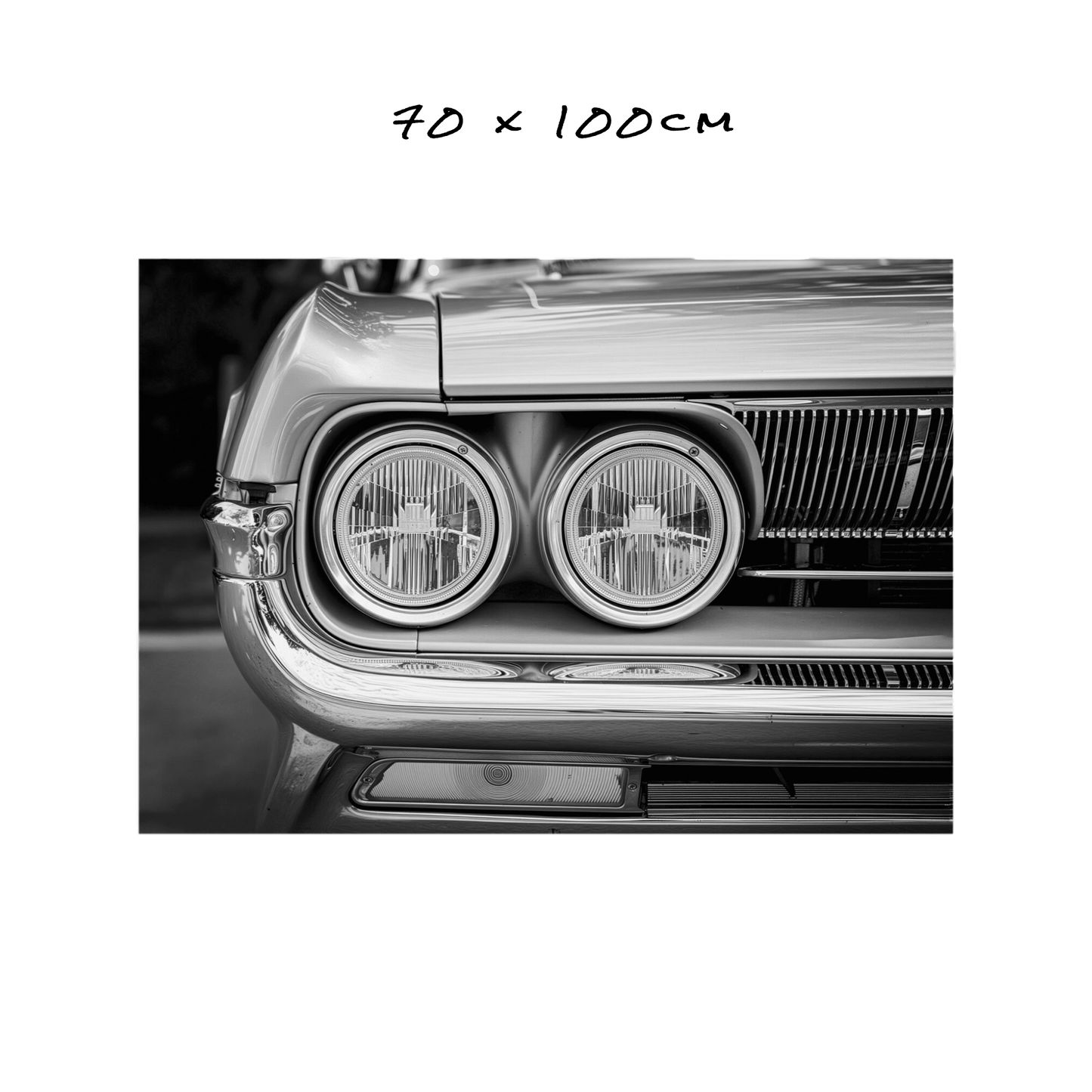 Chrome & Shadows - 5 Sizes