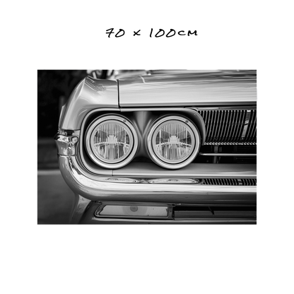 Chrome & Shadows - 5 Sizes
