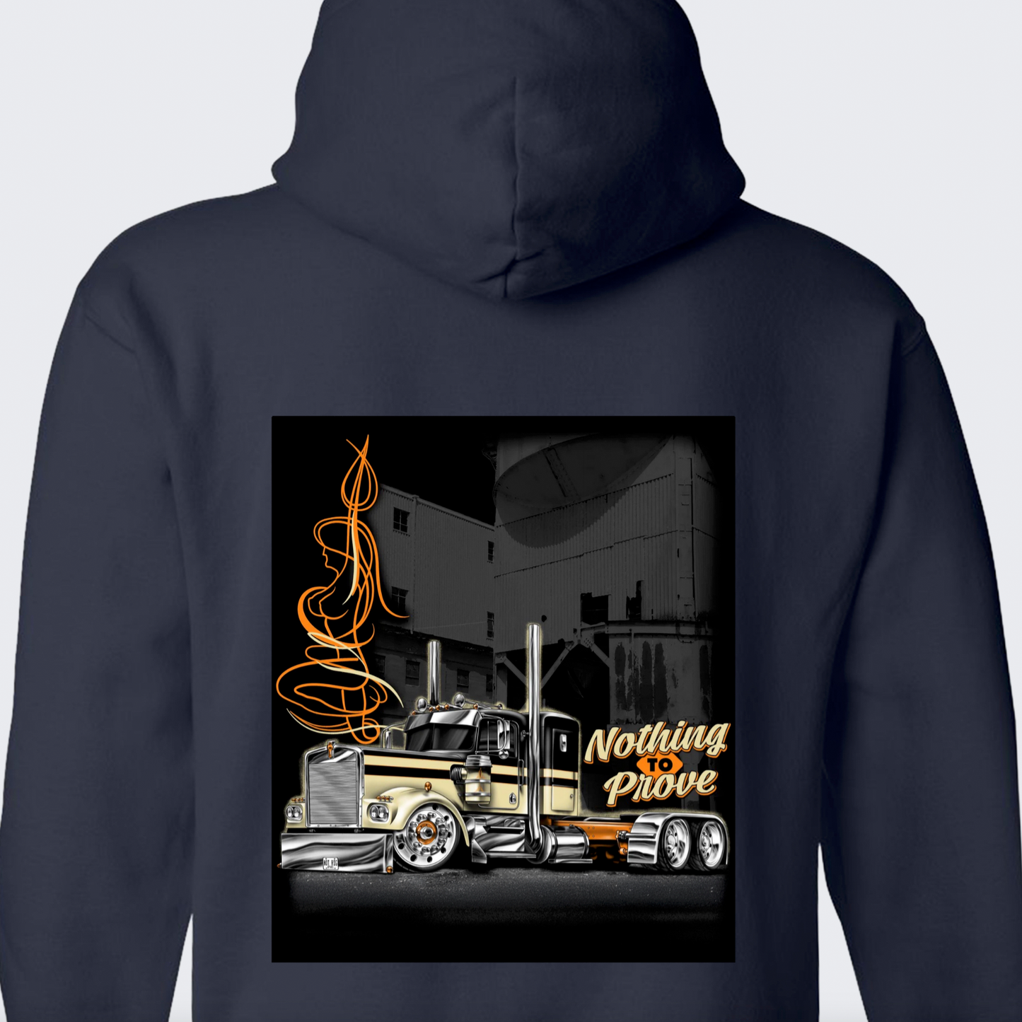 Nothing To Prove Hoodie - Back