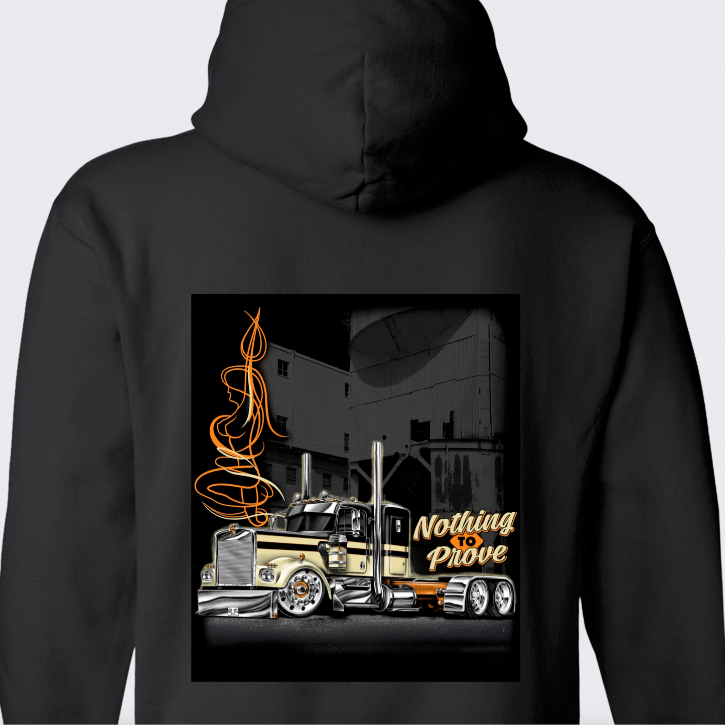 Nothing To Prove Hoodie - Back