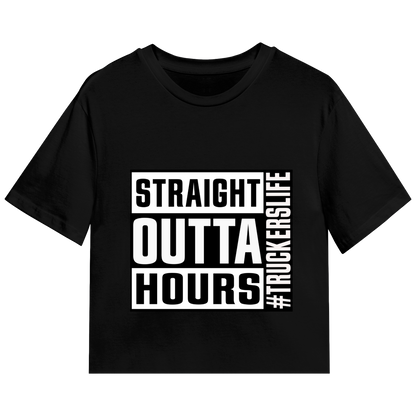 Straight Outta Hours Tee #Truckerslife