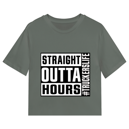 Straight Outta Hours Tee #Truckerslife