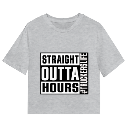 Straight Outta Hours Tee #Truckerslife