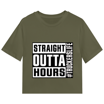 Straight Outta Hours Tee #Truckerslife