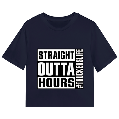 Straight Outta Hours Tee #Truckerslife