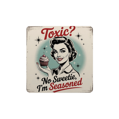 Retro Attitude Coasters  - 12 Designs