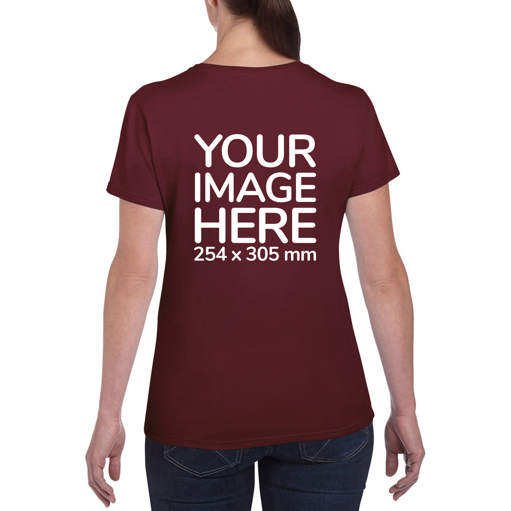 Women's Tee Shirt Back Only