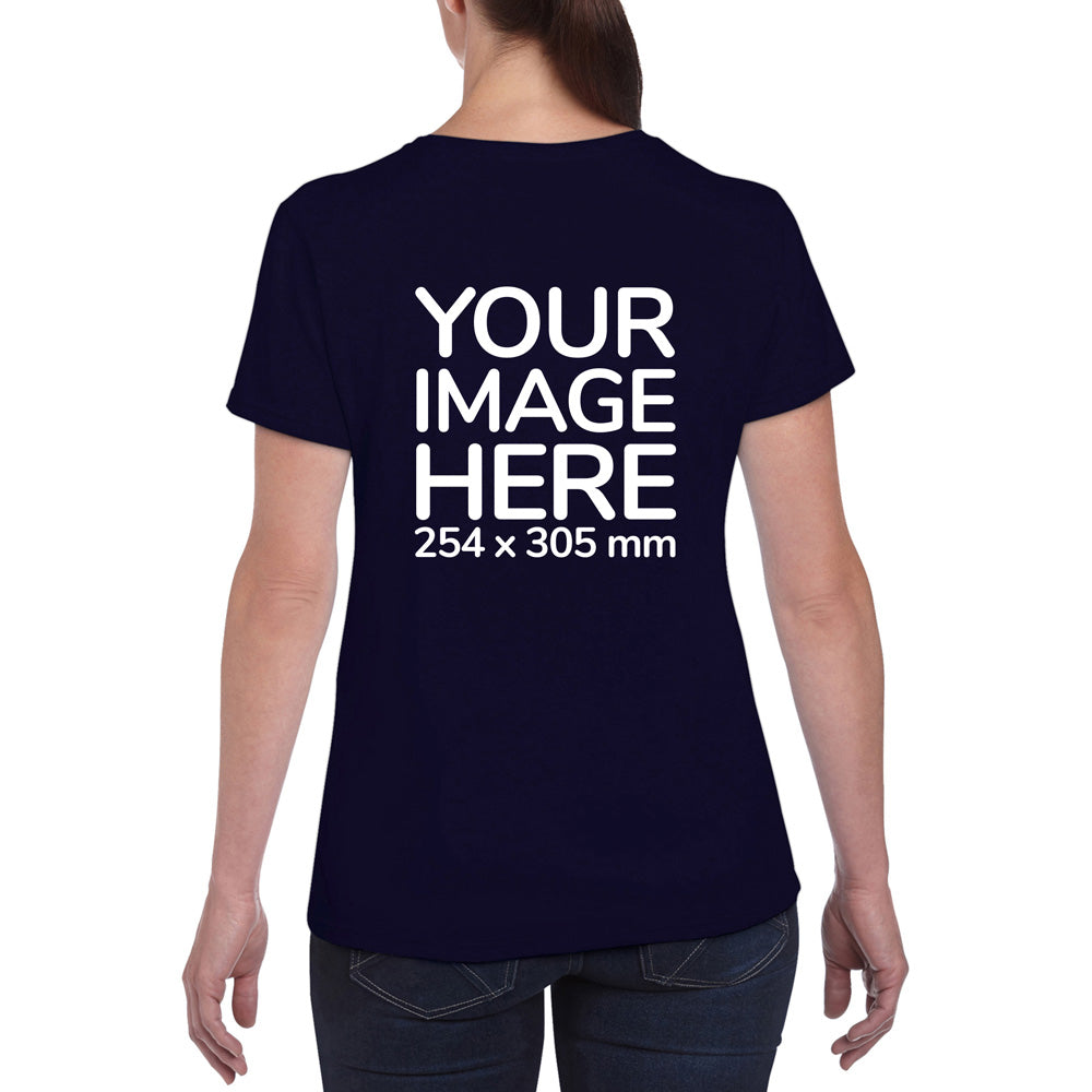 Women's Tee Shirt Back Only