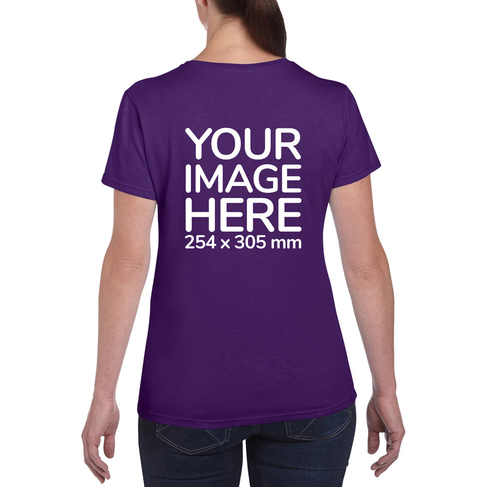 Women's Tee Shirt Back Only
