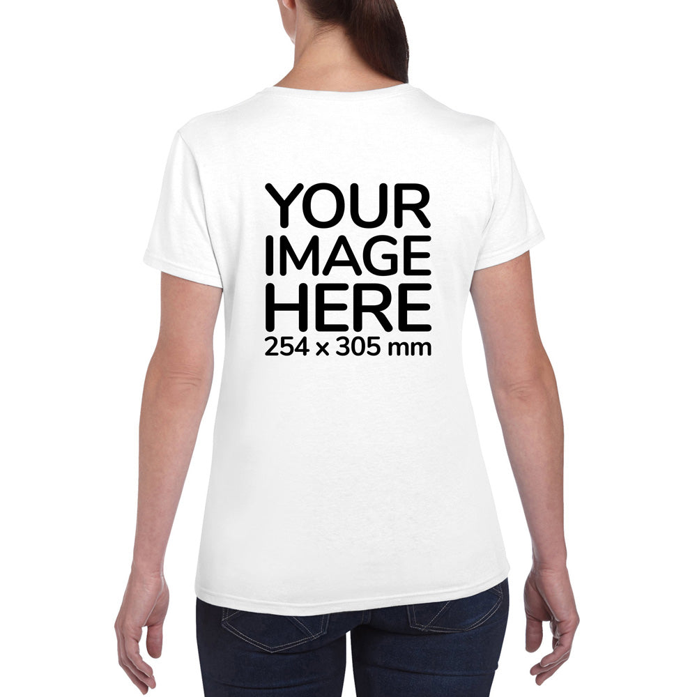 Women's Tee Shirt Back Only