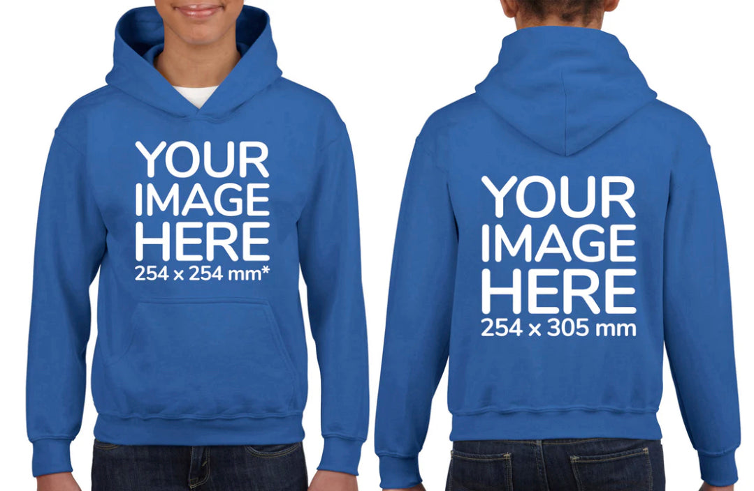 Children's Hoodie - Front & Back