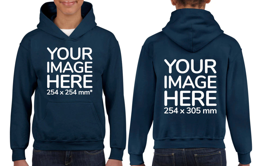 Children's Hoodie - Front & Back
